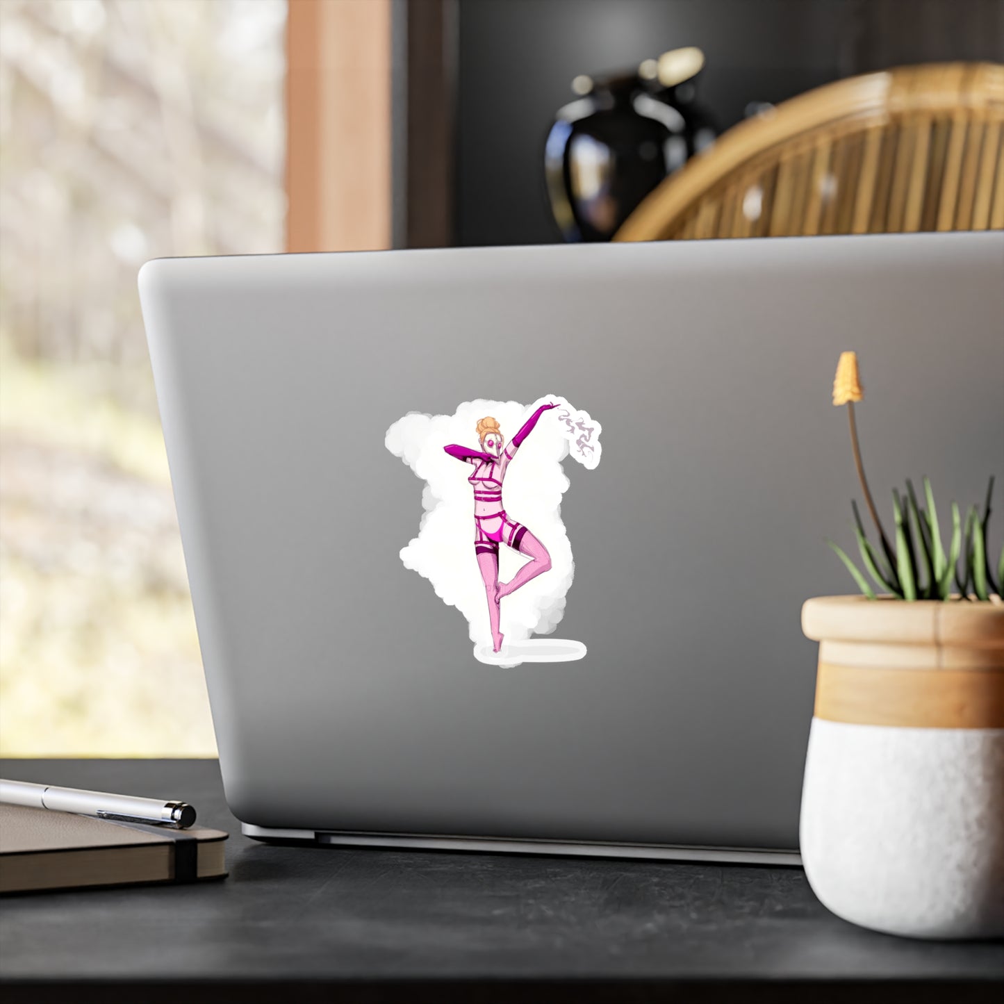 Plague Princess Kiss-Cut Vinyl Decal
