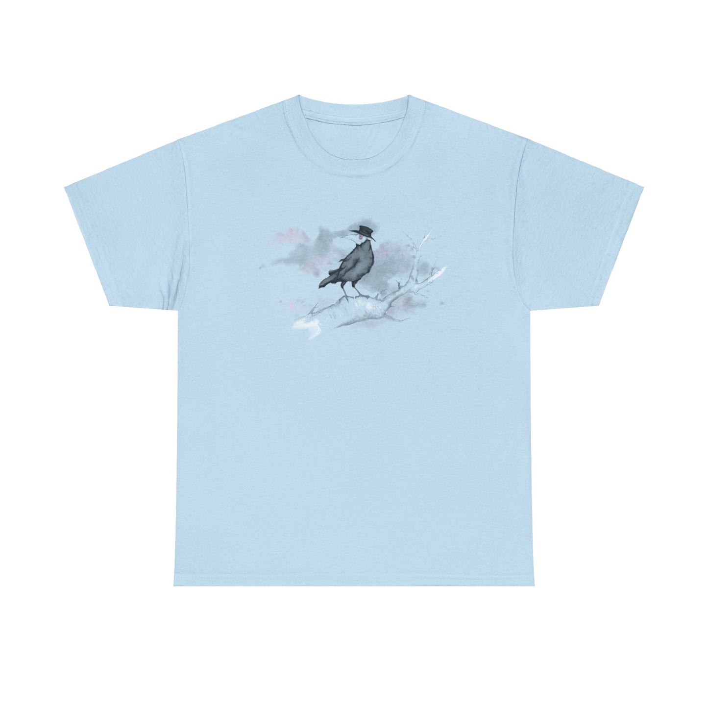 Plague Crow Unisex Heavy Cotton Tee