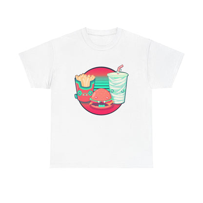 Spooky Fast Food Unisex Heavy Cotton Tee