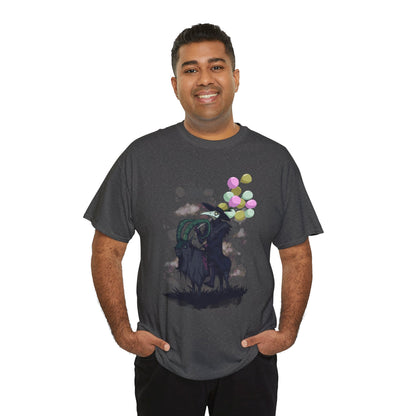 Plague Doctor Balloons Unisex Heavy Cotton Tee
