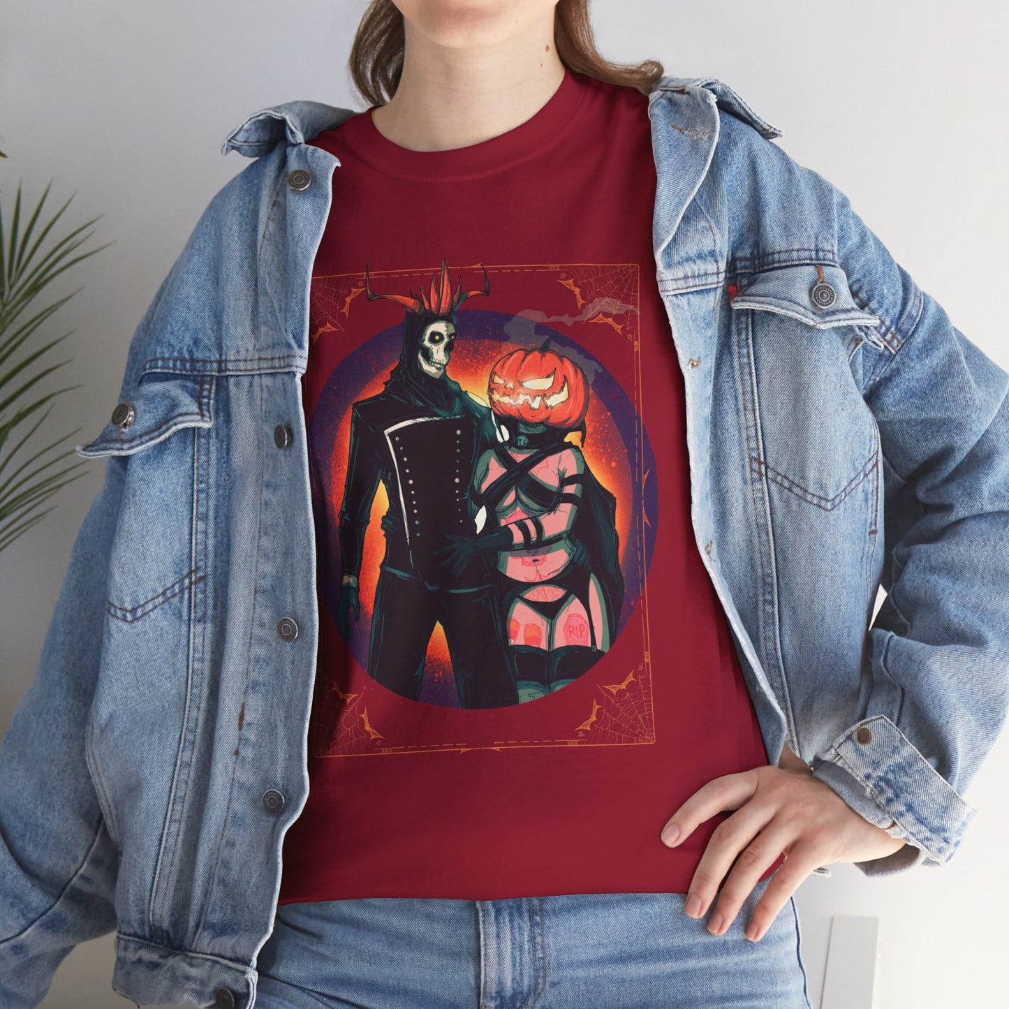 Pumpkin King & Queen Unisex Heavy Cotton Tee
