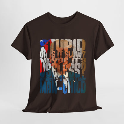 Man Child Unisex Heavy Cotton Tee