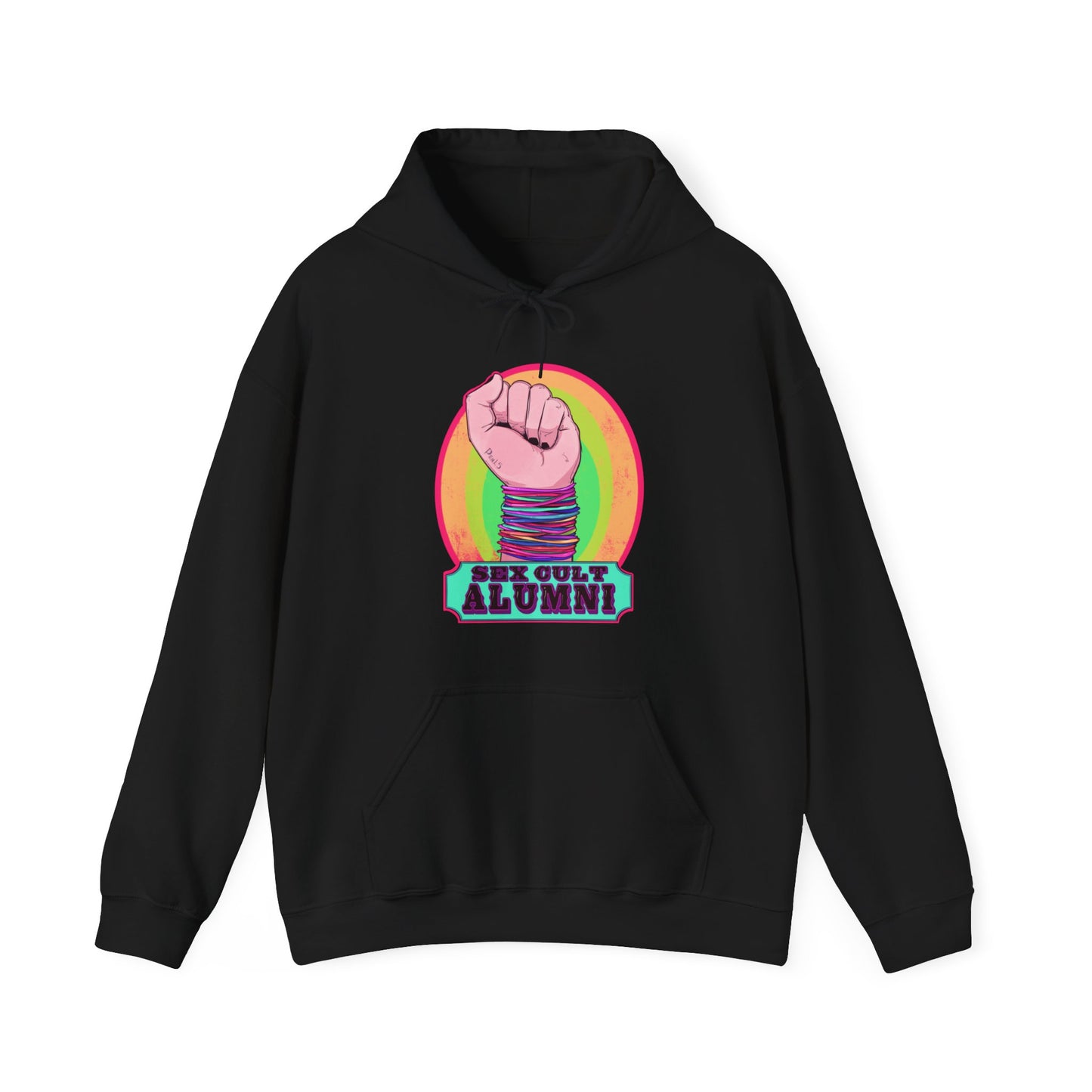 Jelly Bracelets Unisex Heavy Blend Hooded Sweatshirt