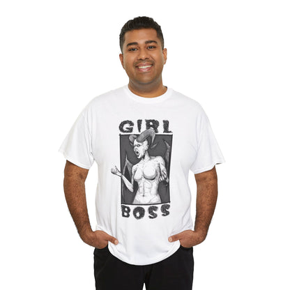 Girl Boss Unisex Heavy Cotton Tee