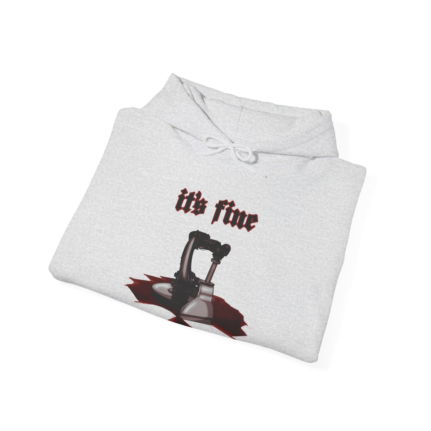 Fluid Leak Unisex Heavy Blend Hooded Sweatshirt