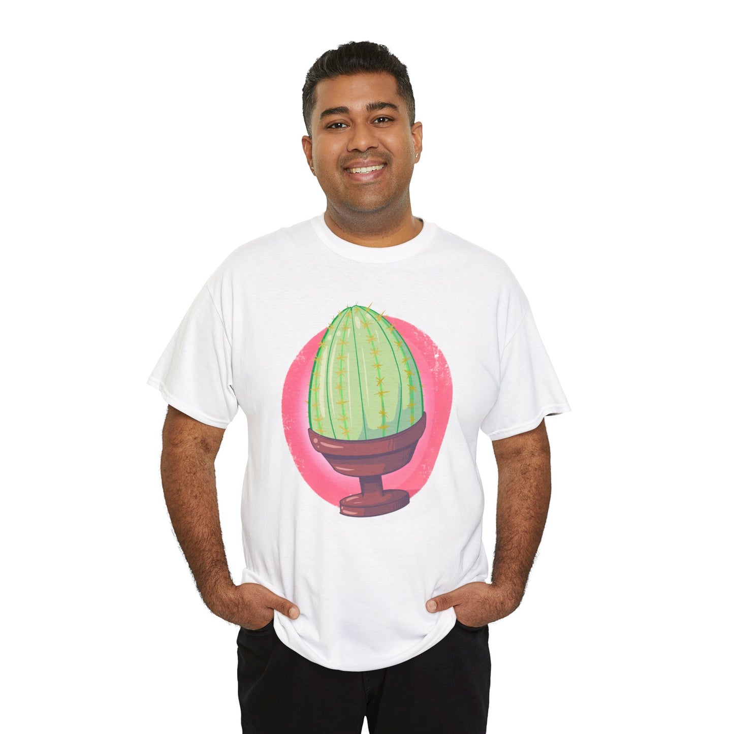 Cactus Plug Unisex Heavy Cotton Tee