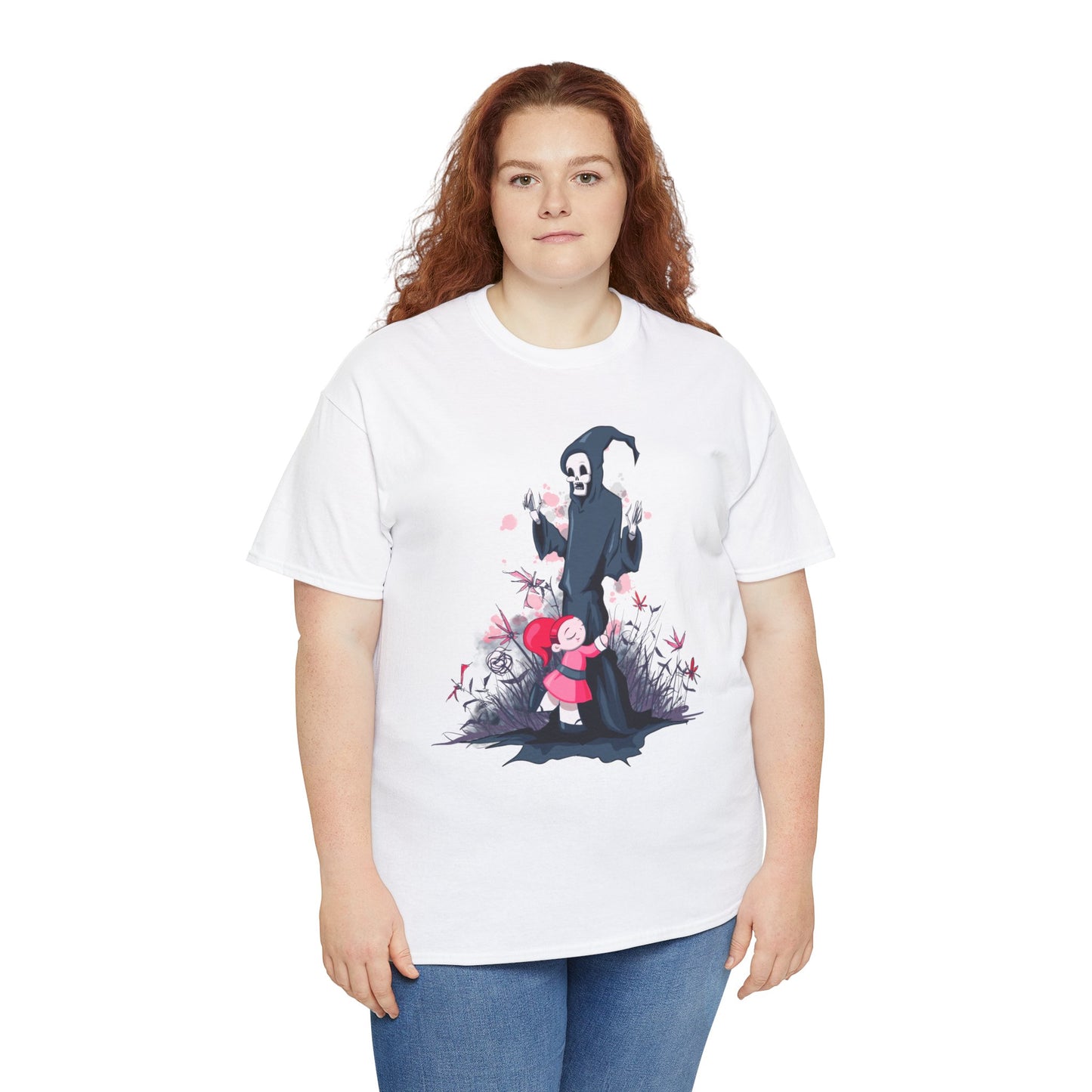 Reaper Hug Unisex Heavy Cotton Tee