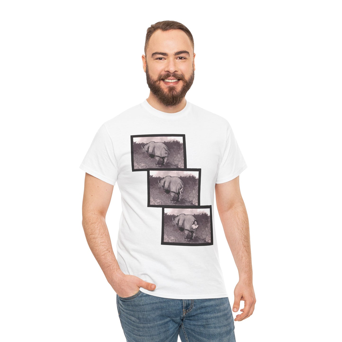 When Nature Calls Unisex Heavy Cotton Tee
