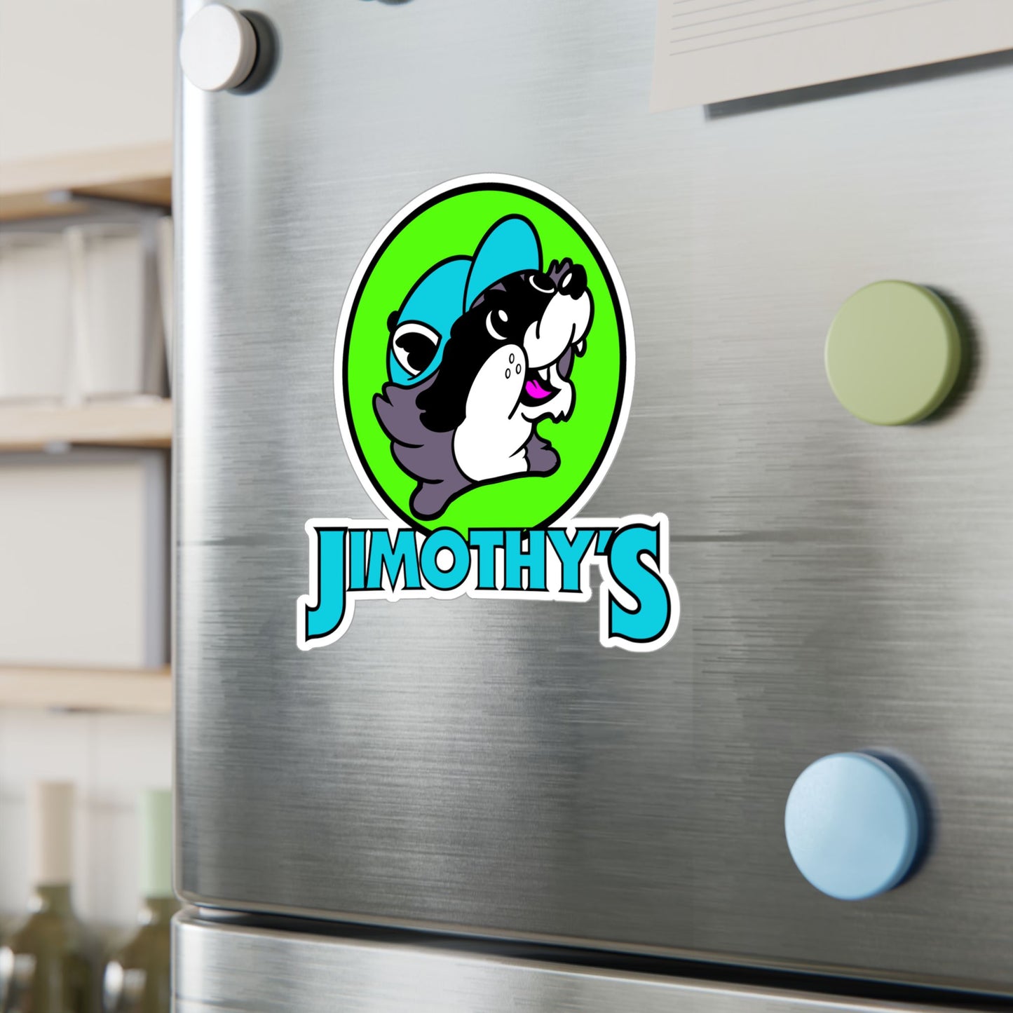 Jimothy's Trash Station Kiss-Cut Vinyl Decal
