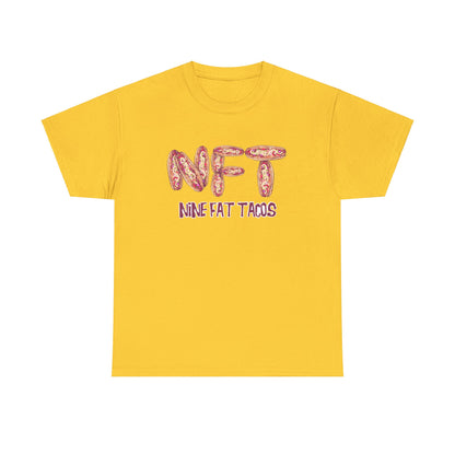 Nine Fat Tacos Unisex Heavy Cotton Tee