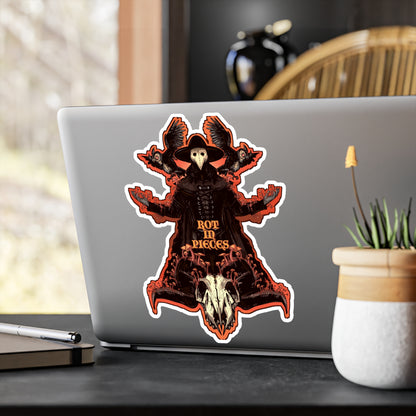 Rot In Pieces Kiss-Cut Vinyl Decal
