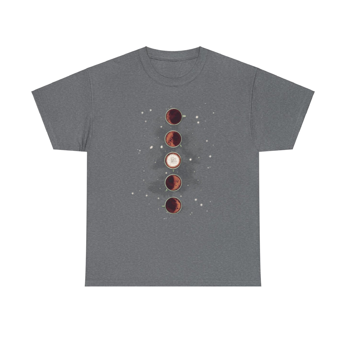 Lunar Coffee Unisex Heavy Cotton Tee