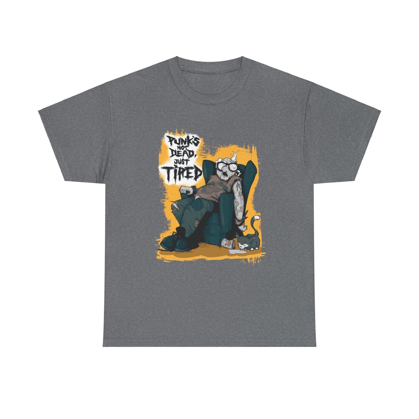 Old Punk Unisex Heavy Cotton Tee