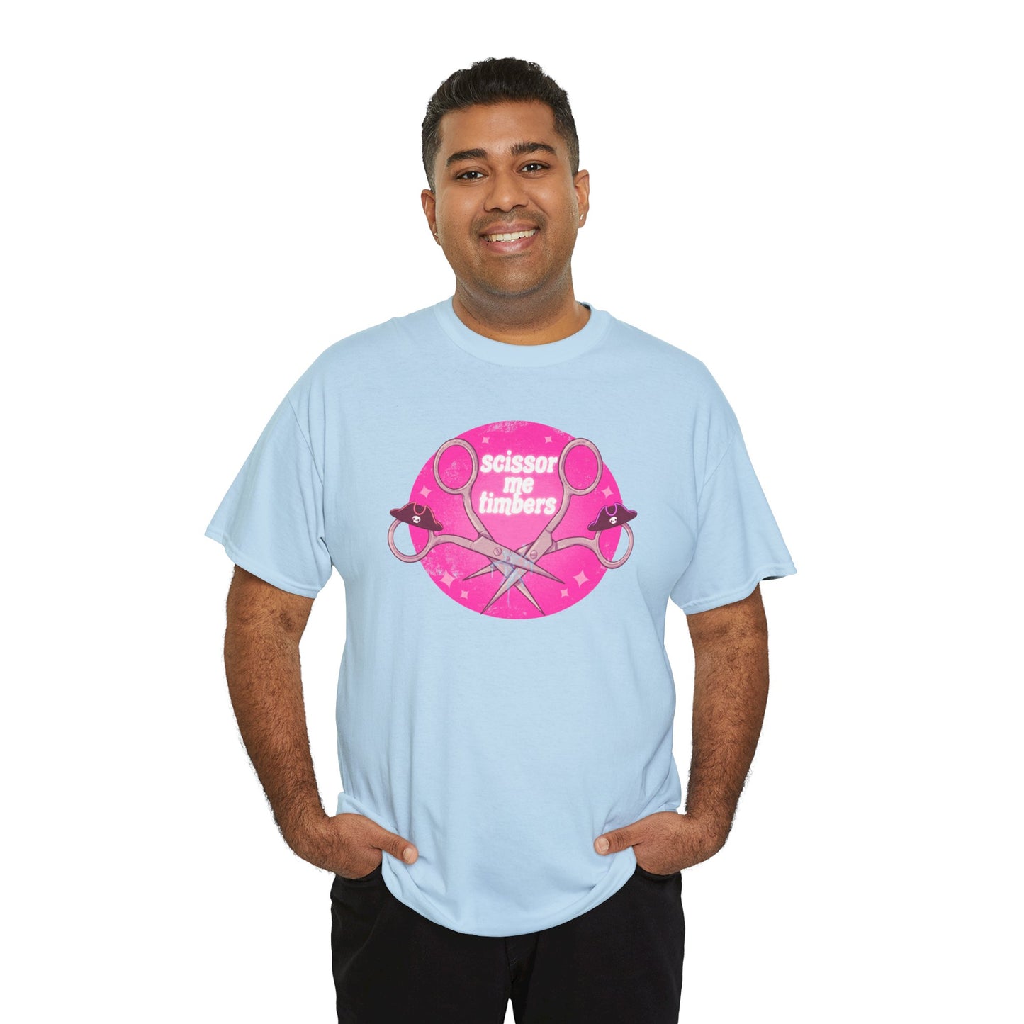 Scissor Me Timbers Unisex Heavy Cotton Tee