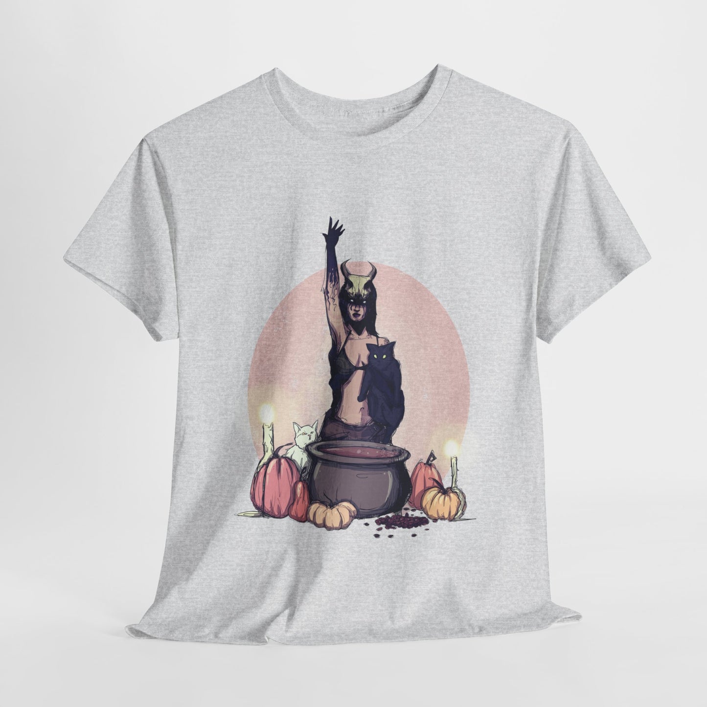 Coffee Witch Unisex Heavy Cotton Tee