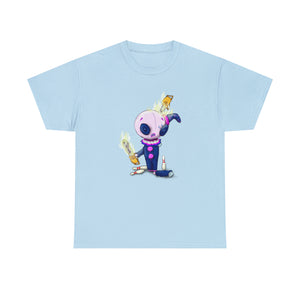 Buttons The Clown Juggling Unisex Heavy Cotton Tee