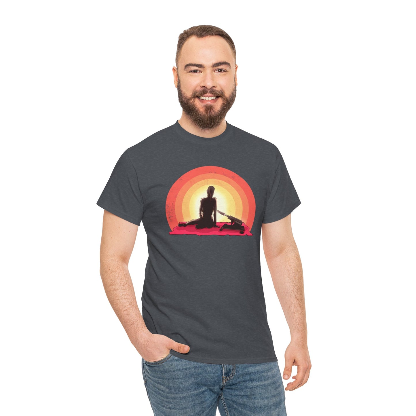 Sunset Unisex Heavy Cotton Tee