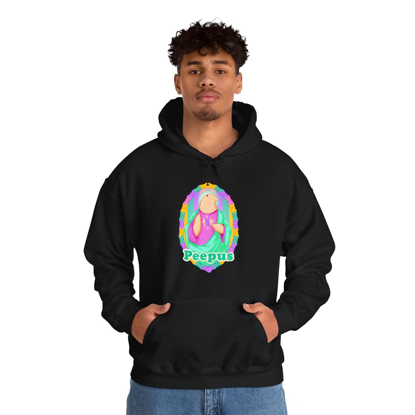 Peepus Unisex Heavy Blend Hooded Sweatshirt