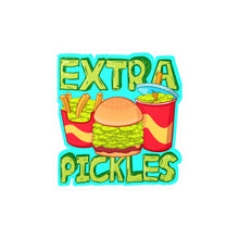 Extra Pickles Kiss-Cut Vinyl Decal