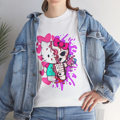 Zombie Kitty Unisex Heavy Cotton Patreon Tee