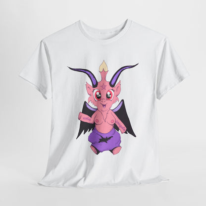 Little Baphomet Unisex Heavy Cotton Tee