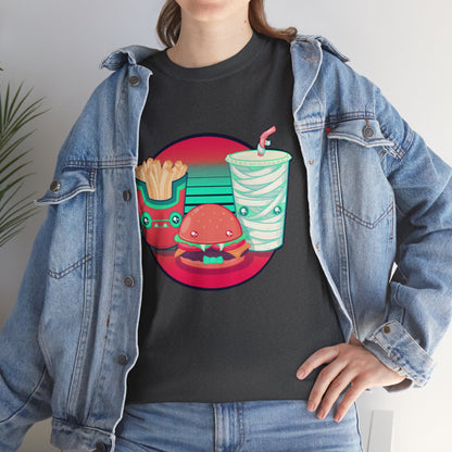 Spooky Fast Food Unisex Heavy Cotton Tee