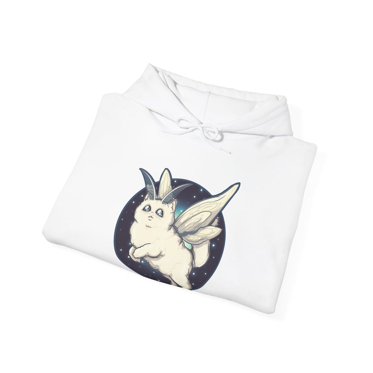 Kitty Moth Unisex Heavy Blend Hooded Sweatshirt