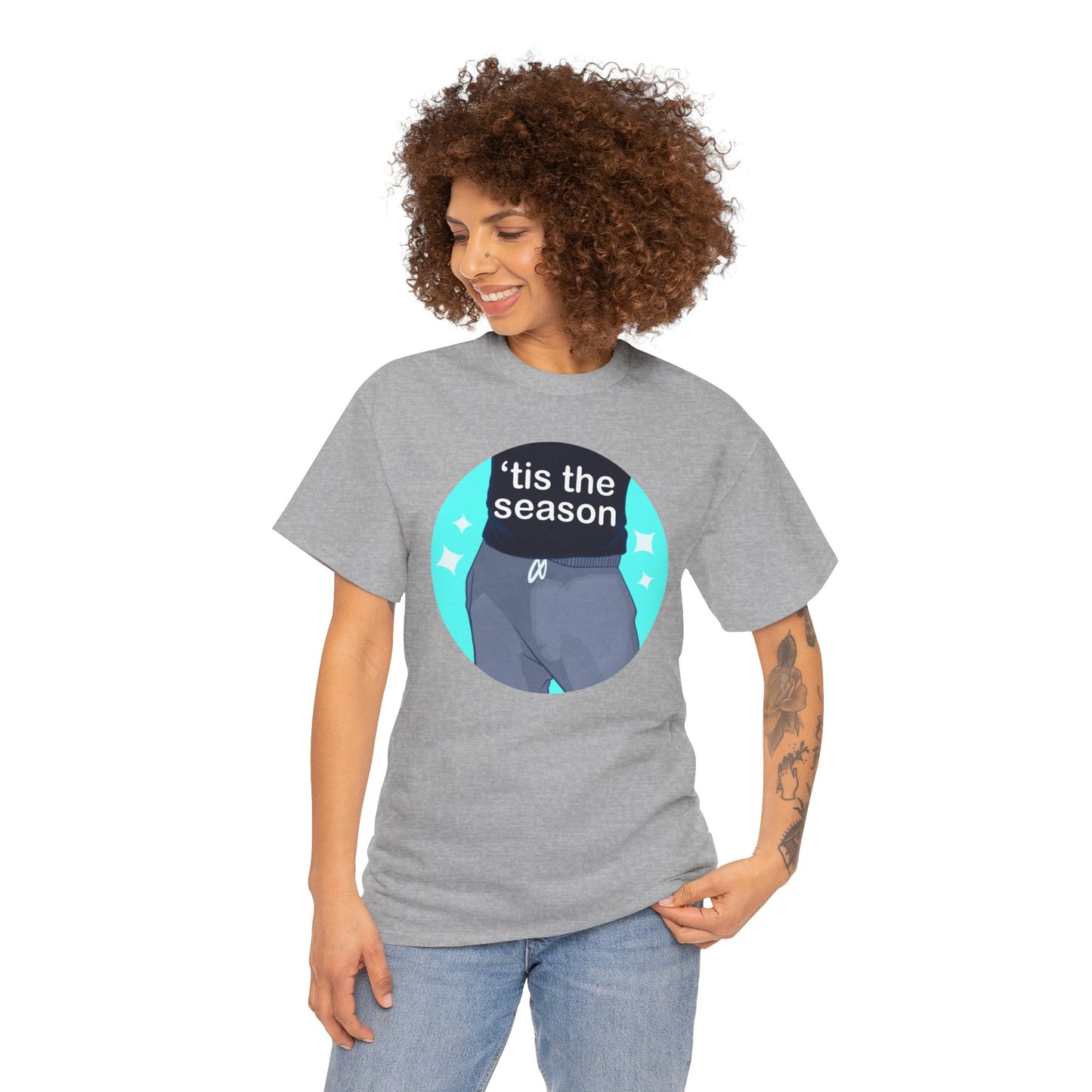 Sweatpants Season Unisex Heavy Cotton Tee