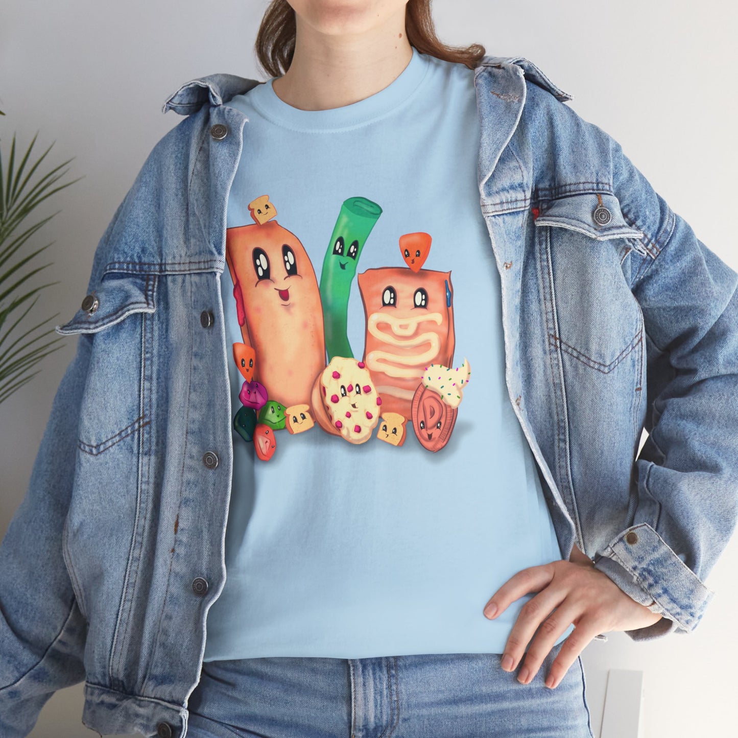 90s Foods Unisex Heavy Cotton Tee