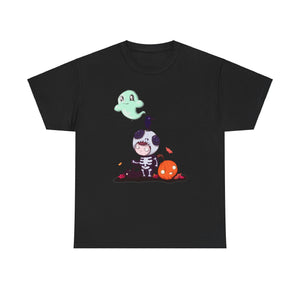 Halloween Boy Unisex Heavy Cotton Tee