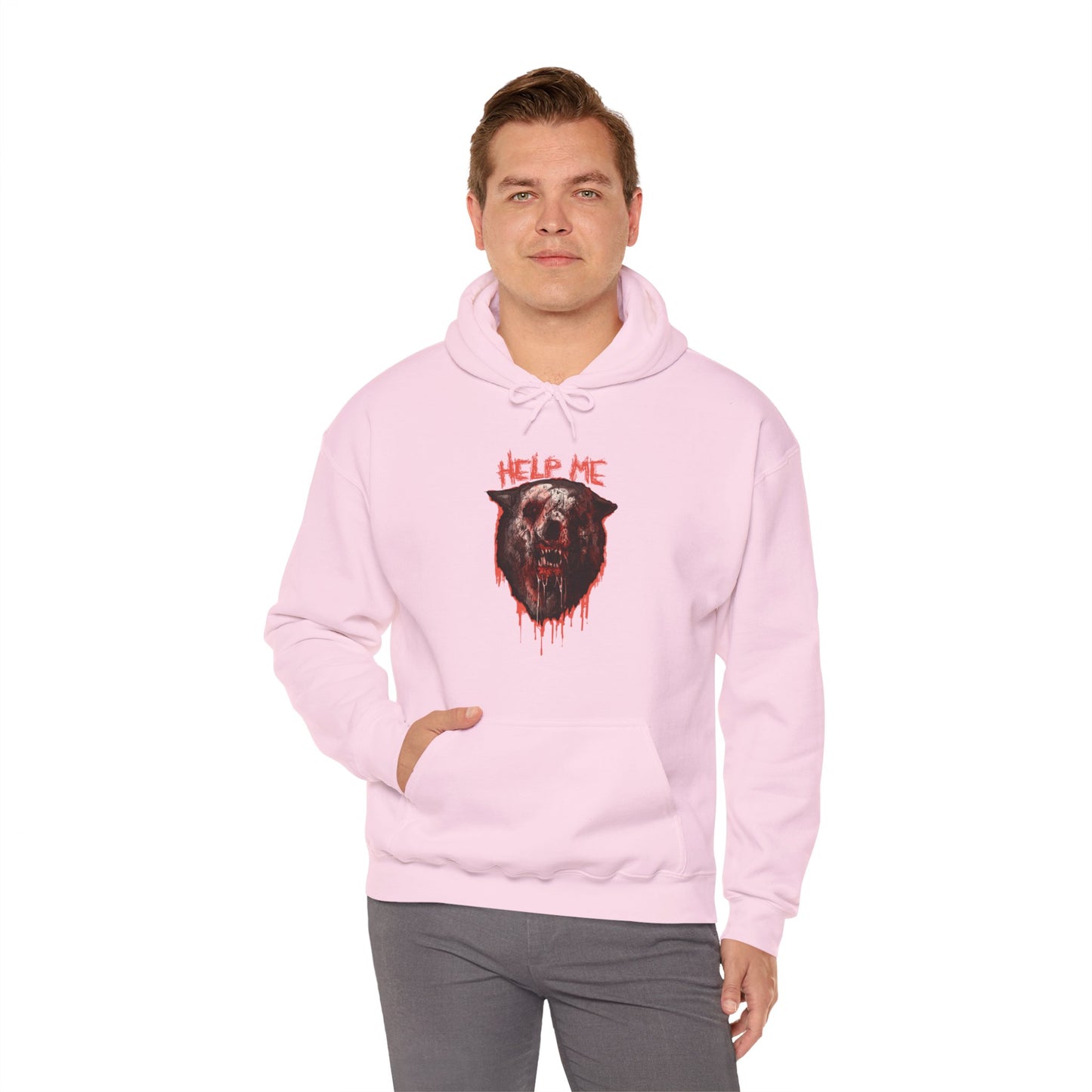 Shimmer Bear Unisex Heavy Blend Hooded Sweatshirt