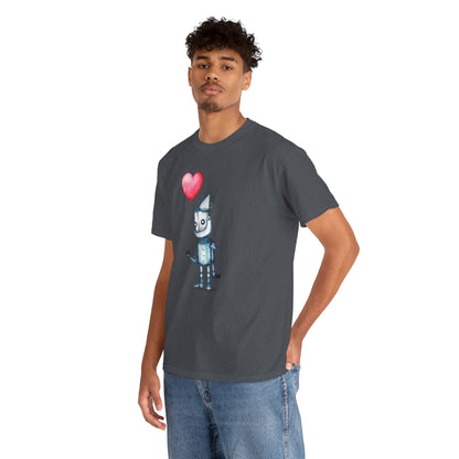 Tinman Gets A Heart Unisex Heavy Cotton Tee