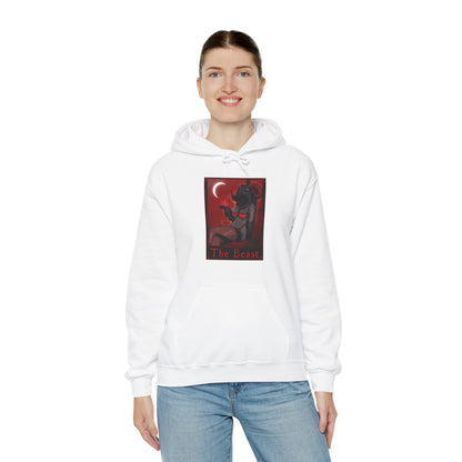 The Beast Tarot Unisex Heavy Blend Hooded Sweatshirt