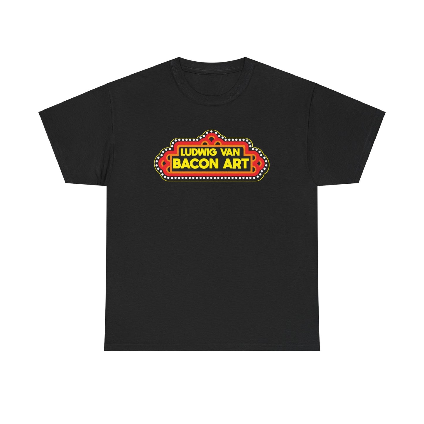 LVB's Pizza Emporium (Front & Back Print) Unisex Heavy Cotton Tee