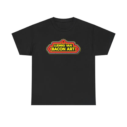 LVB's Pizza Emporium (Front & Back Print) Unisex Heavy Cotton Tee