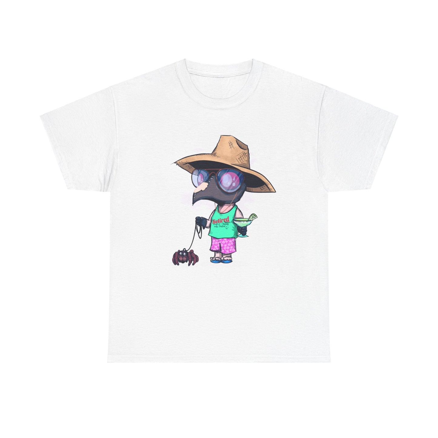 Plague Vacation Unisex Heavy Cotton Tee