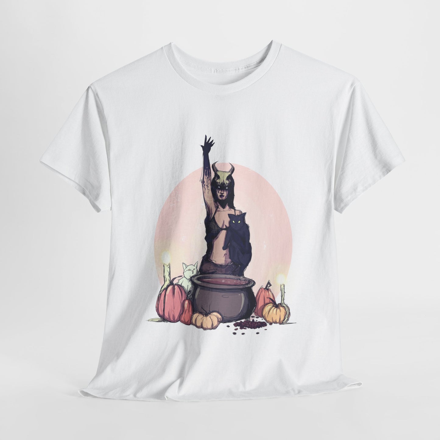 Coffee Witch Unisex Heavy Cotton Tee
