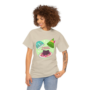 Smiling's My Favorite Unisex Heavy Cotton Tee