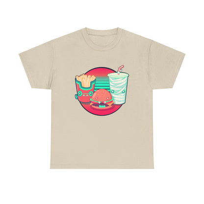 Spooky Fast Food Unisex Heavy Cotton Tee