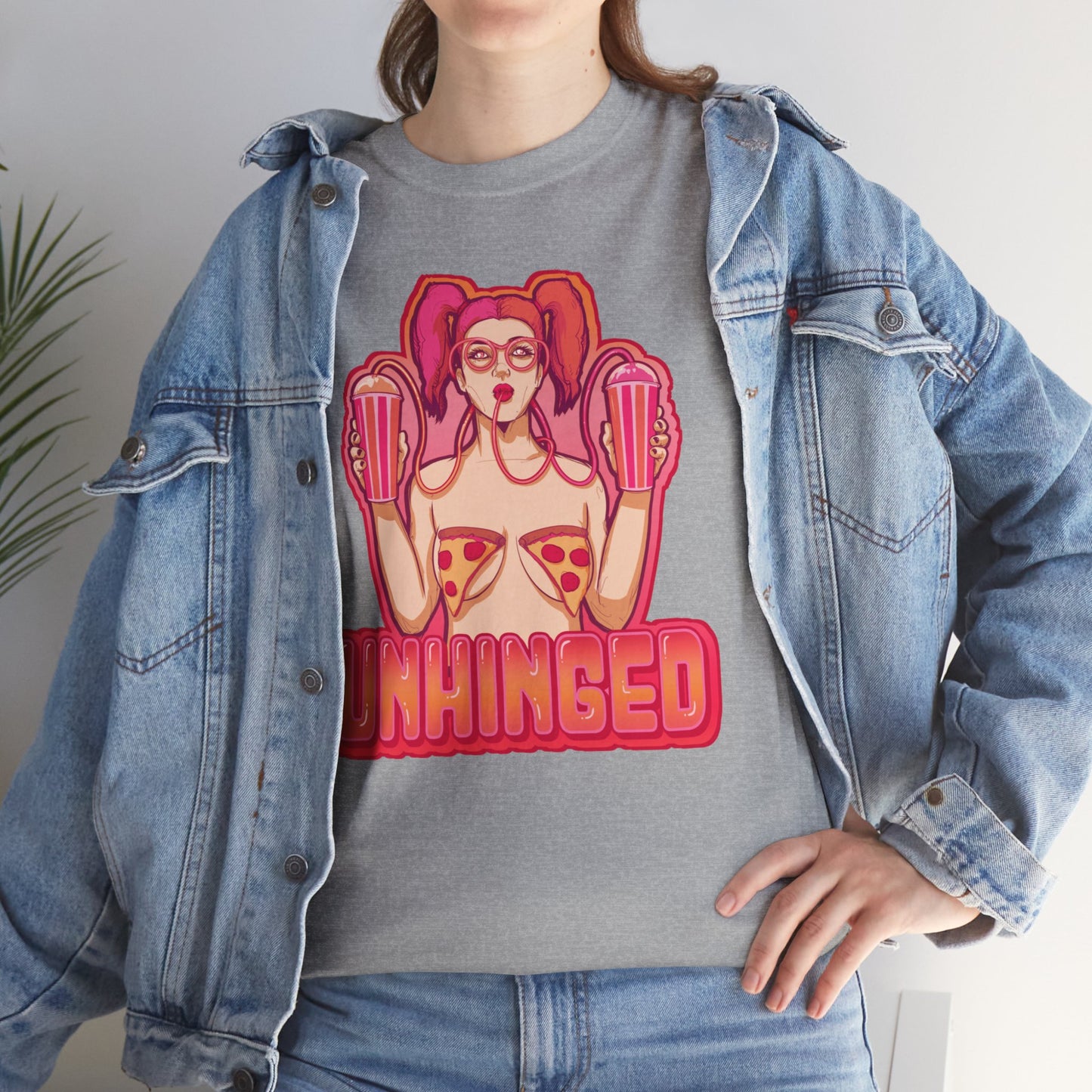 Unhinged Unisex Heavy Cotton Tee