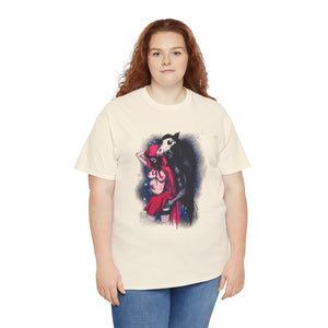 Red Riding Hood & The Wolf Unisex Heavy Cotton Tee