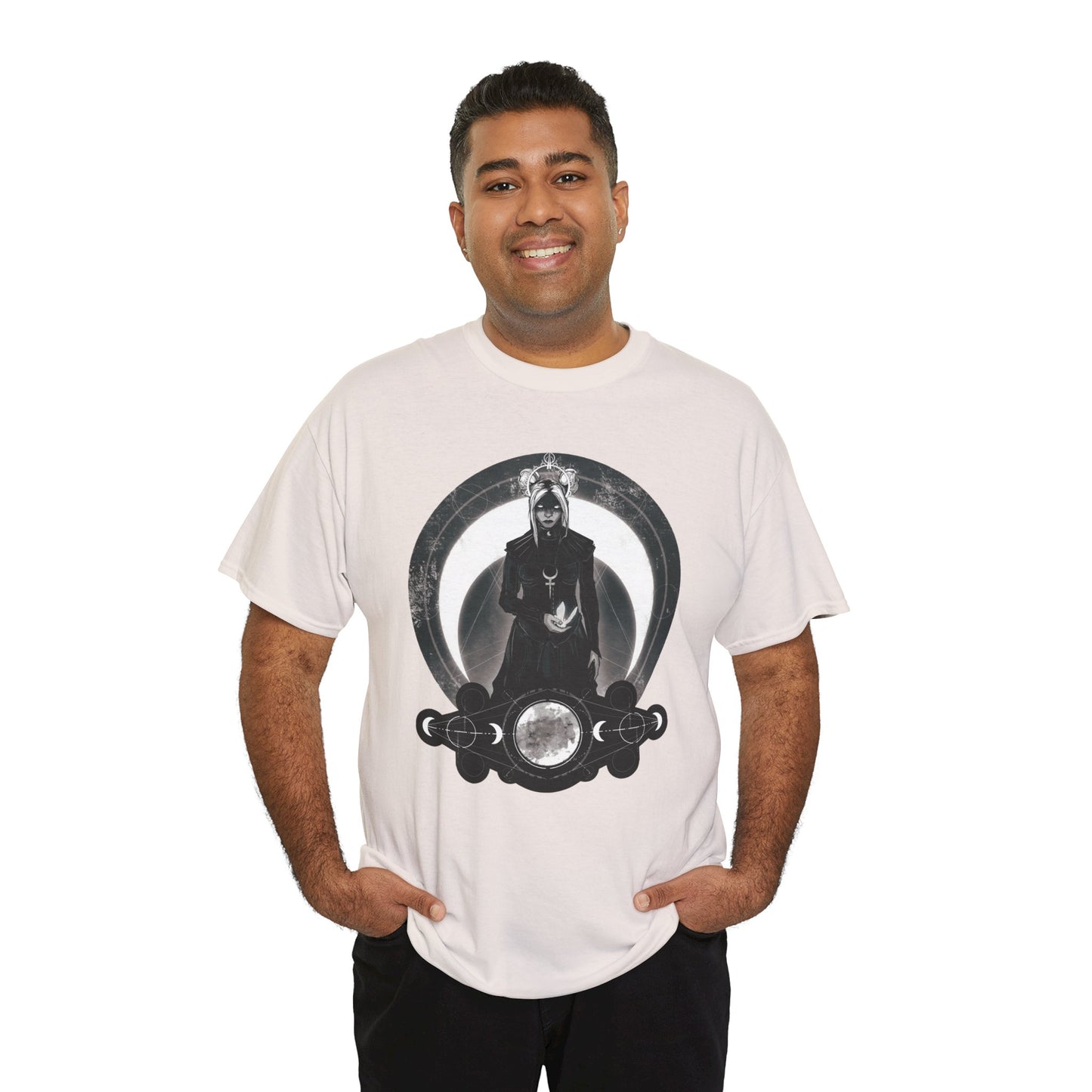 Moon Goddess Unisex Heavy Cotton Tee