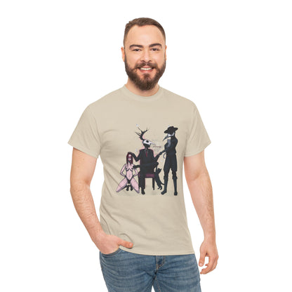Deer Daddy / Nocturnal Unisex Heavy Cotton Tee