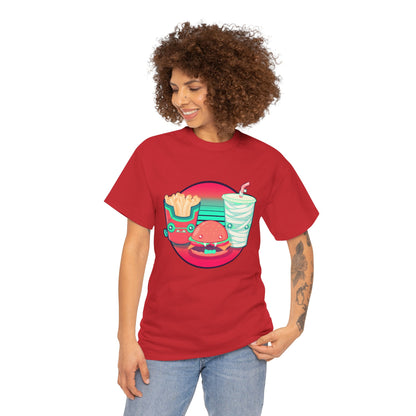 Spooky Fast Food Unisex Heavy Cotton Tee