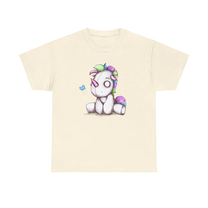 Plushie Unicorn Unisex Heavy Cotton Tee