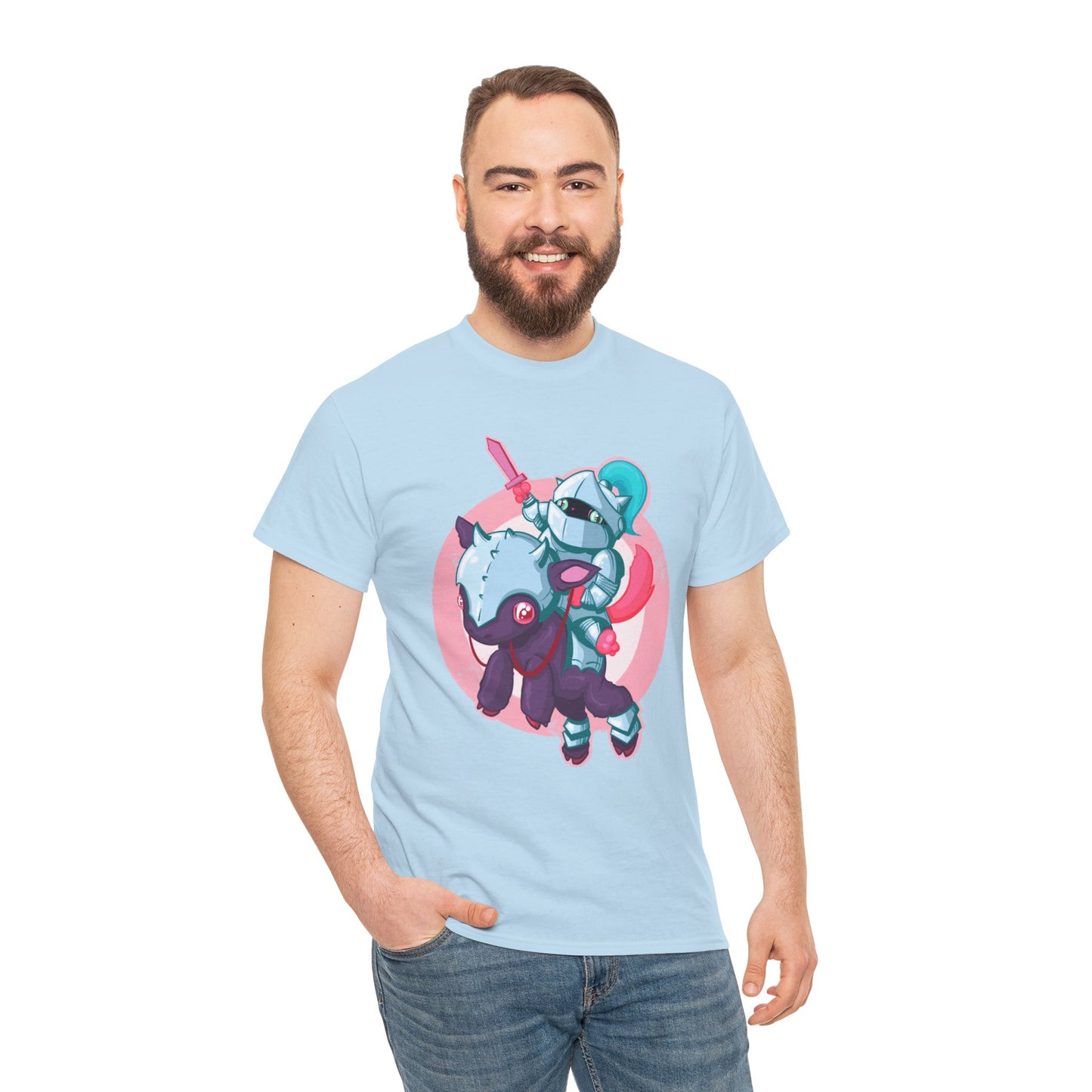 Knight In Shining Armor Unisex Heavy Cotton Tee