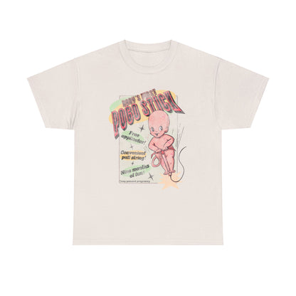Baby's First Pogo Stick Unisex Heavy Cotton Tee