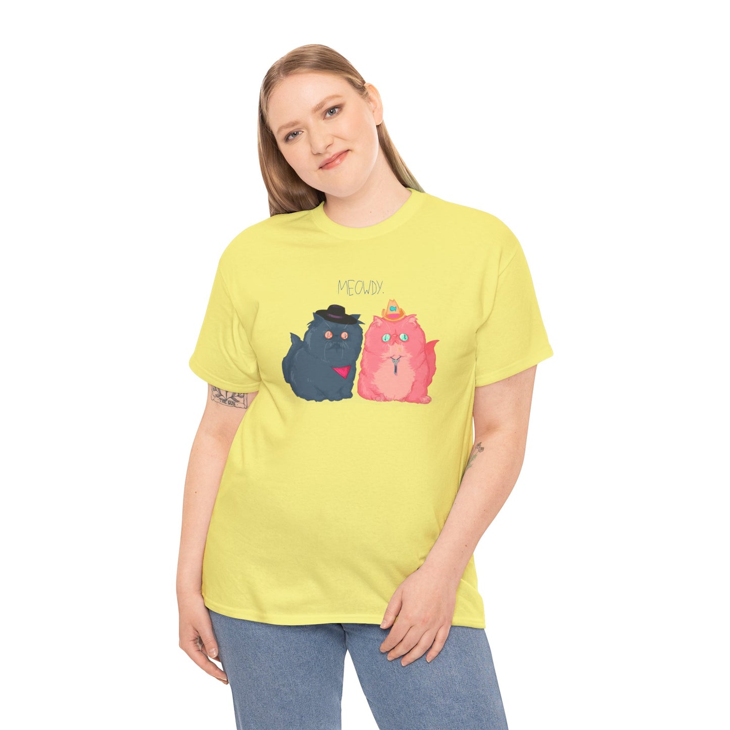 Meowdy Unisex Heavy Cotton Tee