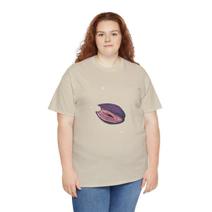 Pink Clam Unisex Heavy Cotton Tee