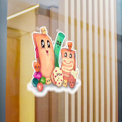 90s Foods Kiss-Cut Vinyl Decal
